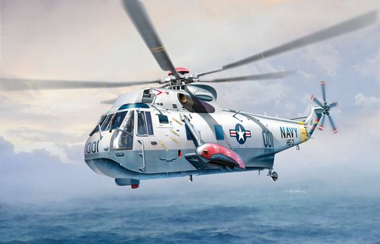 1/72 现代美国 SH-3D 海王直升机