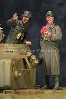 1/35 二战德国非洲军团指挥官组(2人)