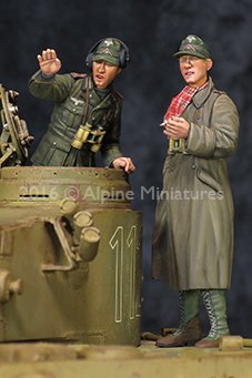 1/35 二战德国非洲军团指挥官组(2人)