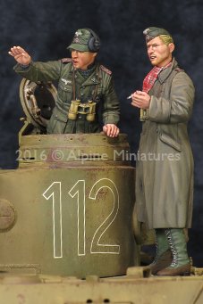 1/35 二战德国非洲军团指挥官组(2人)