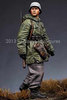 1/35 二战德国步兵冬季巡逻小队