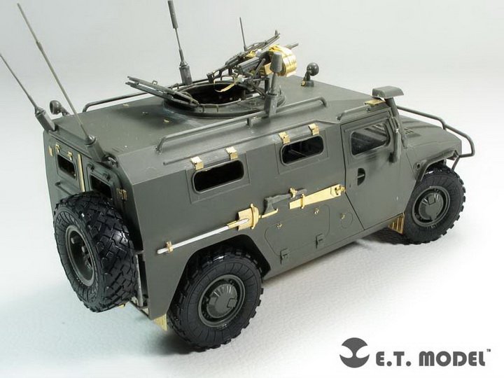 1/35 现代俄罗斯 GAZ-2330 虎式装甲车改造蚀刻片(配Meng VS-003)