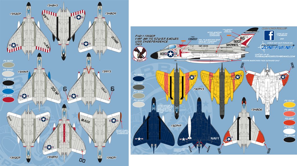 1/48 F4D-1 天光战斗机 "极速福特"