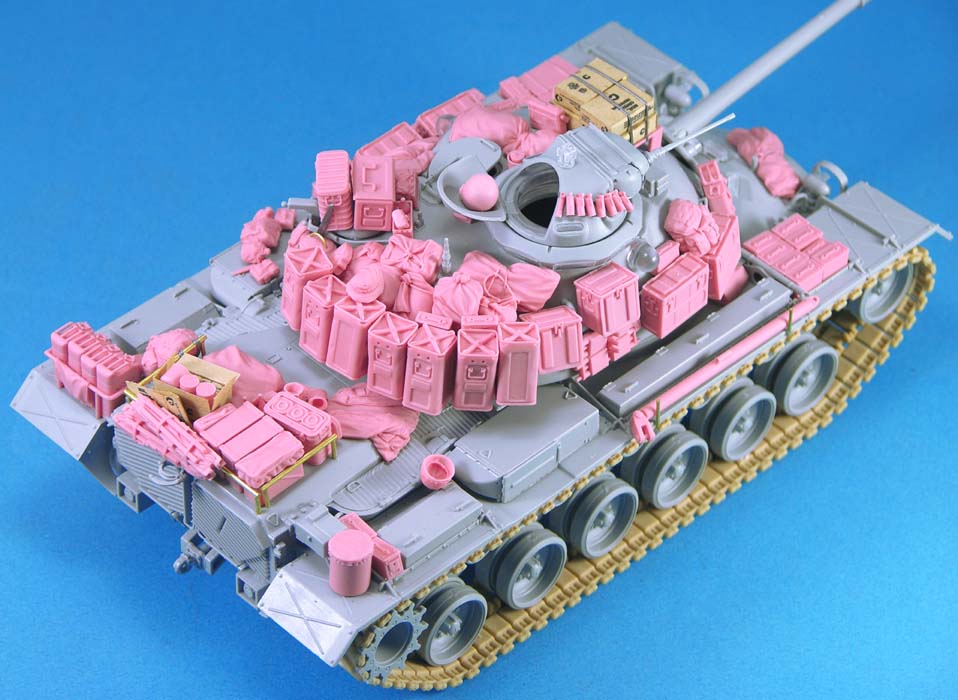 1/35 越战美国 M48A3 巴顿主战坦克堆积物#2