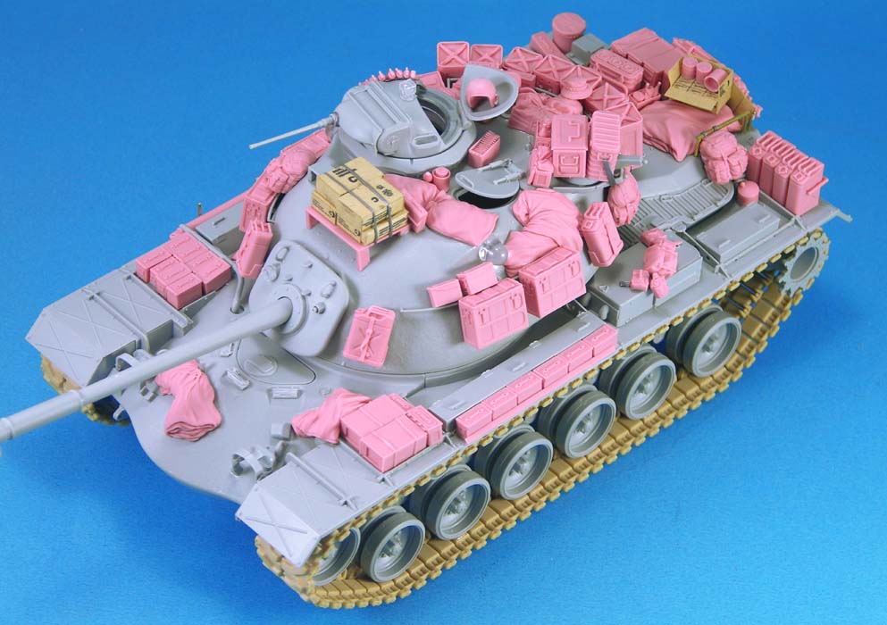 1/35 越战美国 M48A3 巴顿主战坦克堆积物#2