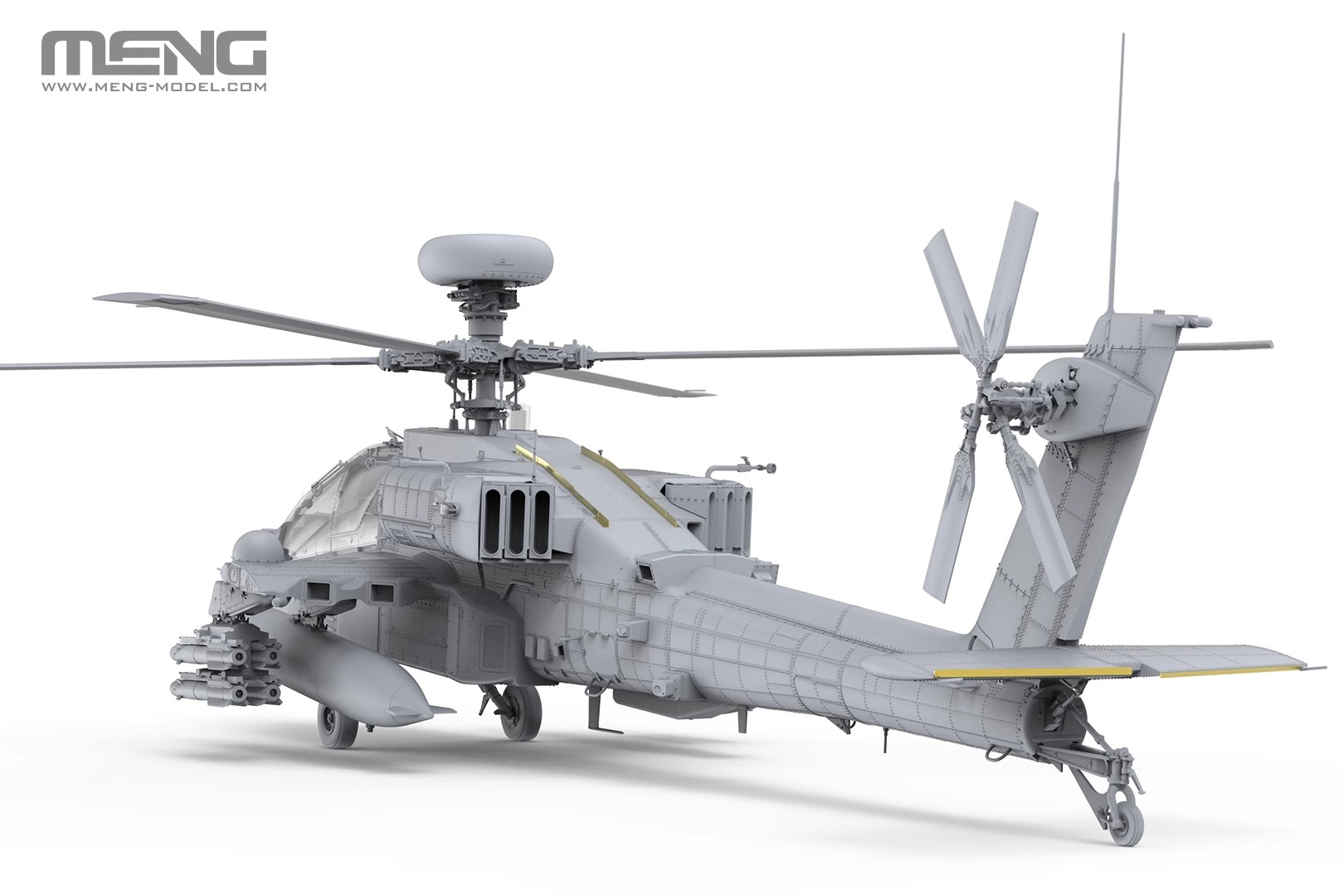 1/35 现代以色列 AH-64D 萨拉夫重型攻击直升机特别版(附驾驶员)