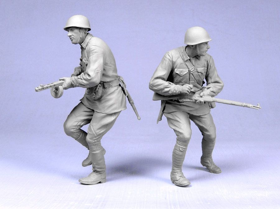 1/35 二战苏联步兵组1942年