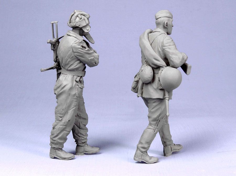 1/35 二战苏联红军步兵与坦克兵"1941年夏季"