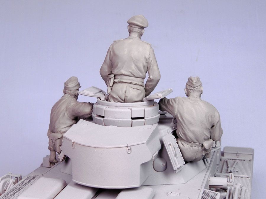 1/35 二战德国坦克战车乘员组"1939-45年夏季"